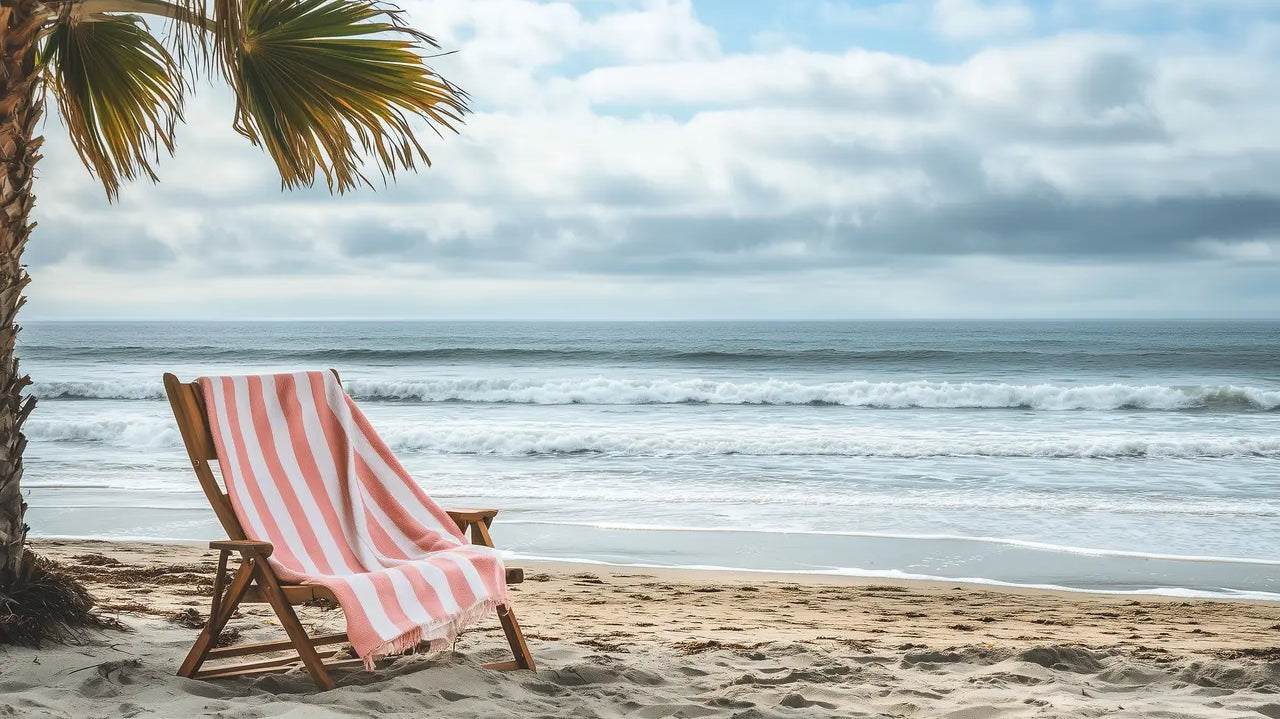 12 Gorgeous Coastal Towels to Add a Splash of Color to Your Summer