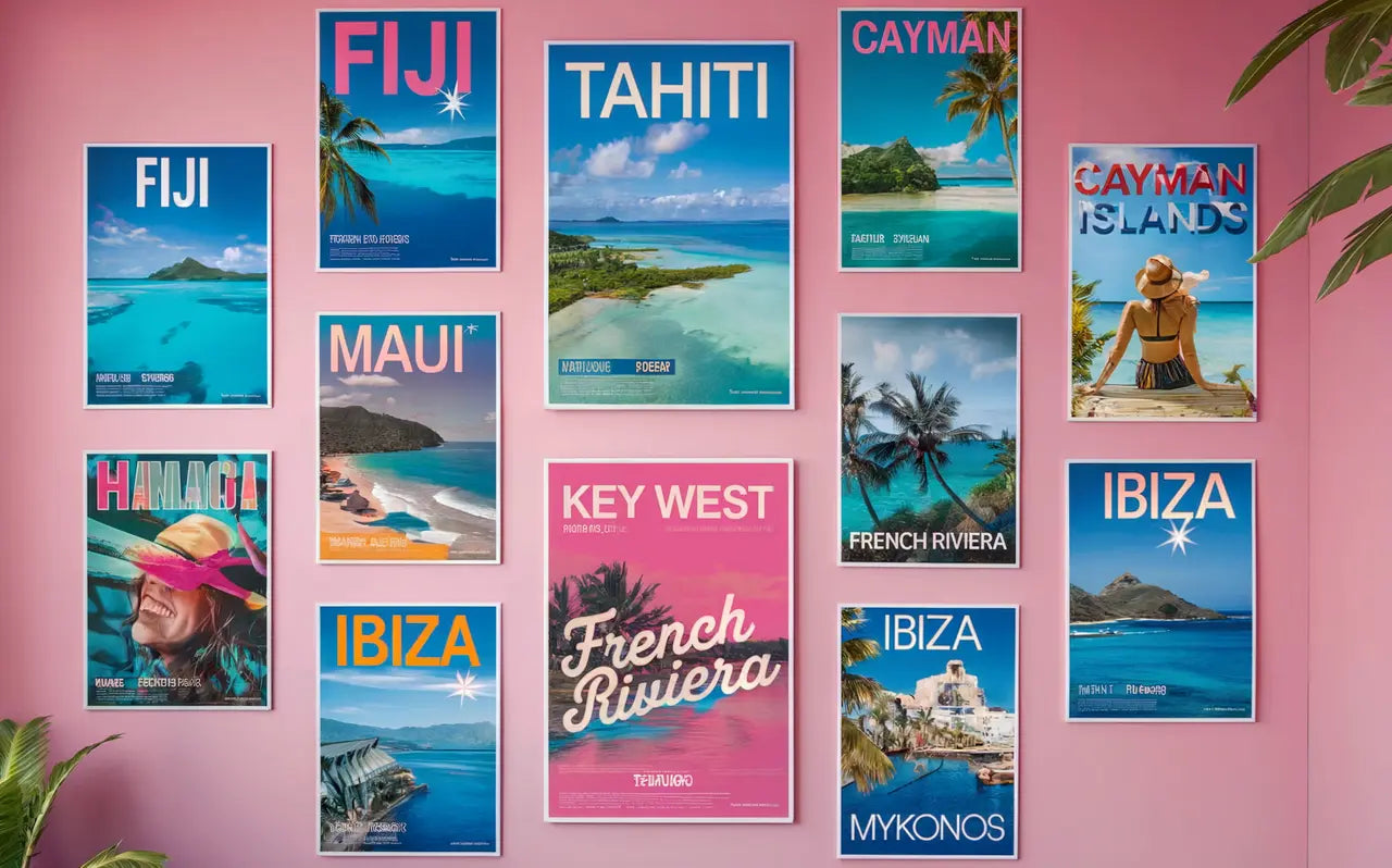 Discover the Art of Beach Posters: Transform Your Space with Coastal Vibes