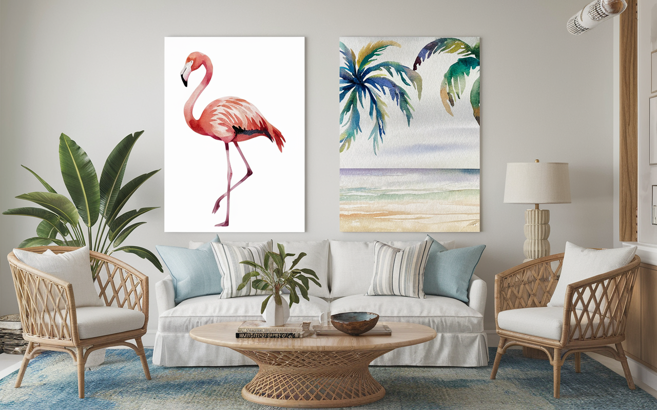 Infusing Your Home with Watercolor Art Charm